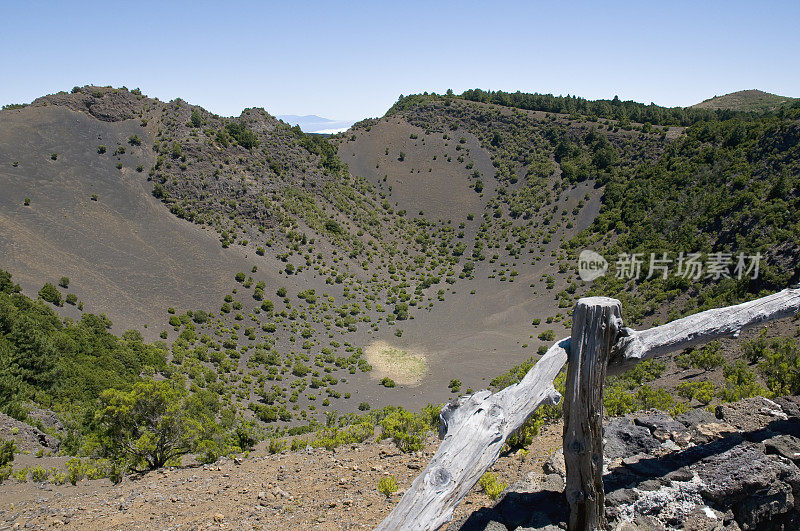 火山Hoya de Fileba, El Hierro，金丝雀岛